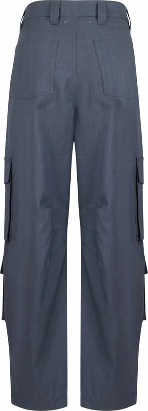 Pantallona cargo Golden Goose femra, blu