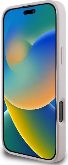 Mbështjellës Guess 4G Big Logo për iPhone 16 Pro, Rozë