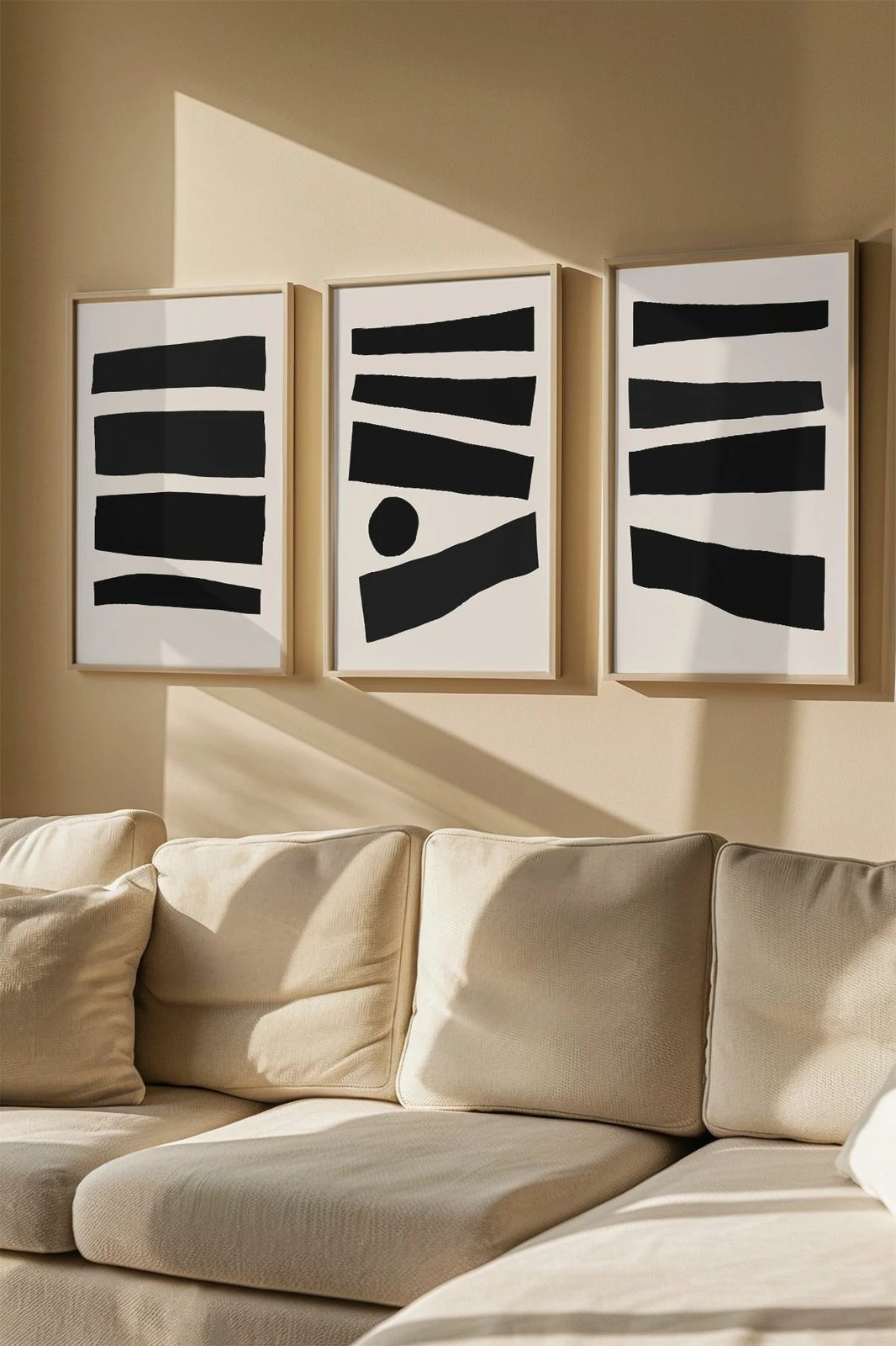 Pikturë dekorative me kornizë (3 copë), Wallity, Ersydata17-3348