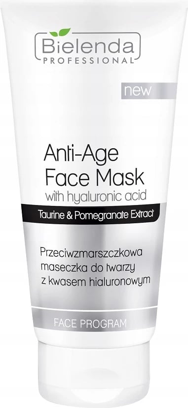 Maskë fytyre anti-rrudhë Bielenda Professional me Acid Hialuronik për femra 175ml