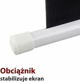 Ekran elektrik për projeksion ART EL F119 16:9, 119 inç, 264x147cm, me telekomandë