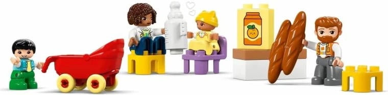 Lodra ndërtimi Lego për fëmijë, Modern Family Home 3in1