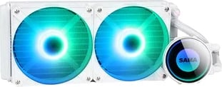 Ventilator Ftohës Me Ujë Për Kompjuter SAMA MW240DW (Bardhë)