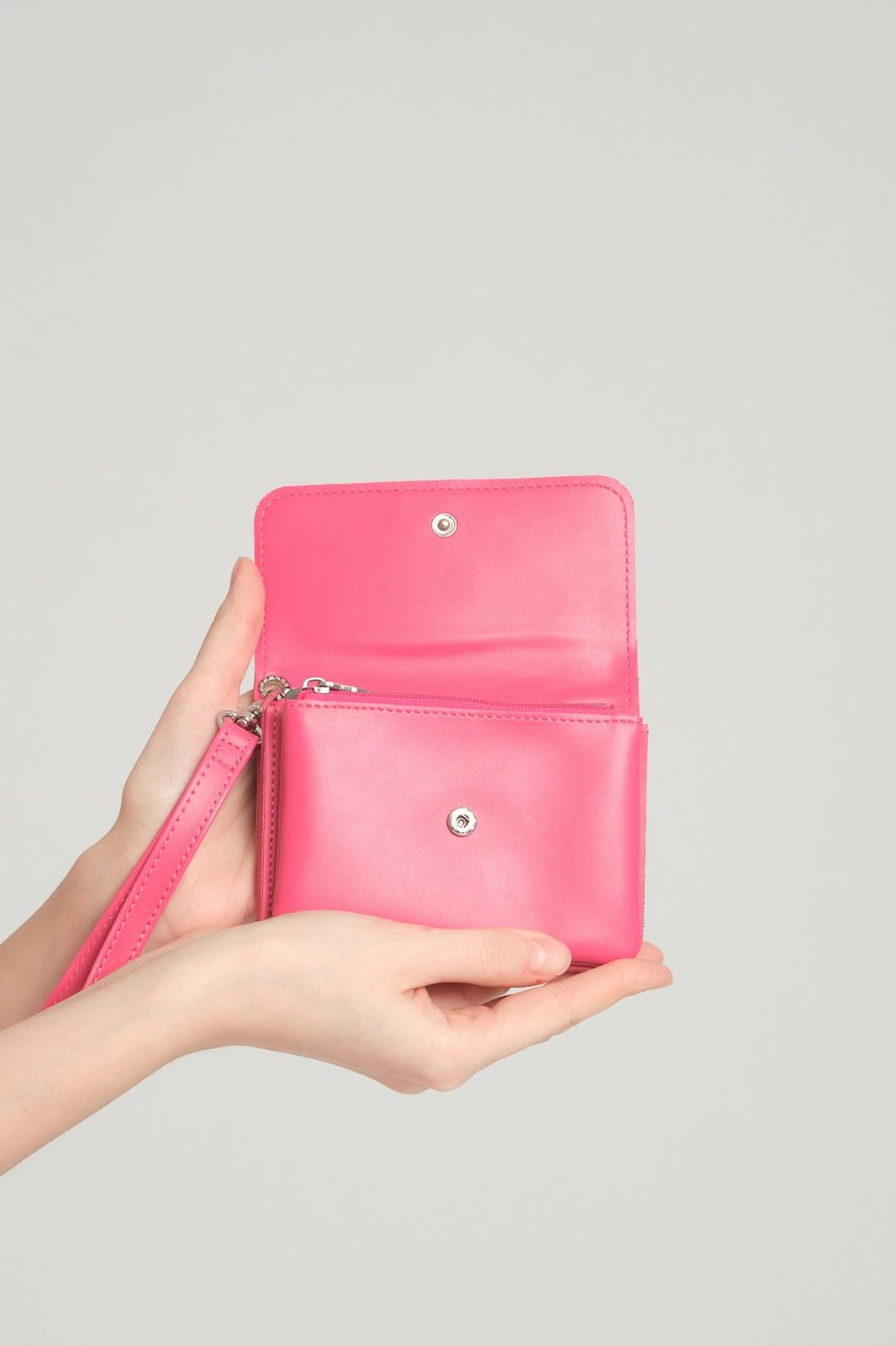 Portofol për gra, ngjyrë fuchsia, Zoozie Bags