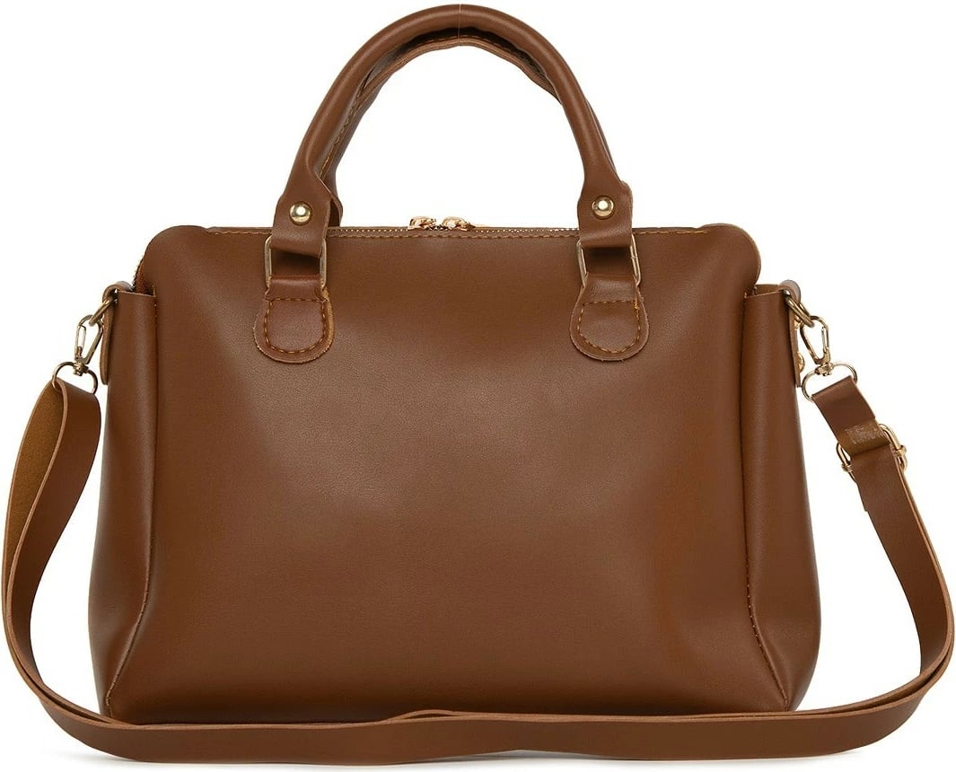 Çantë dore mini Zoozie Bags, ngjyrë deve, 5043 - 60849