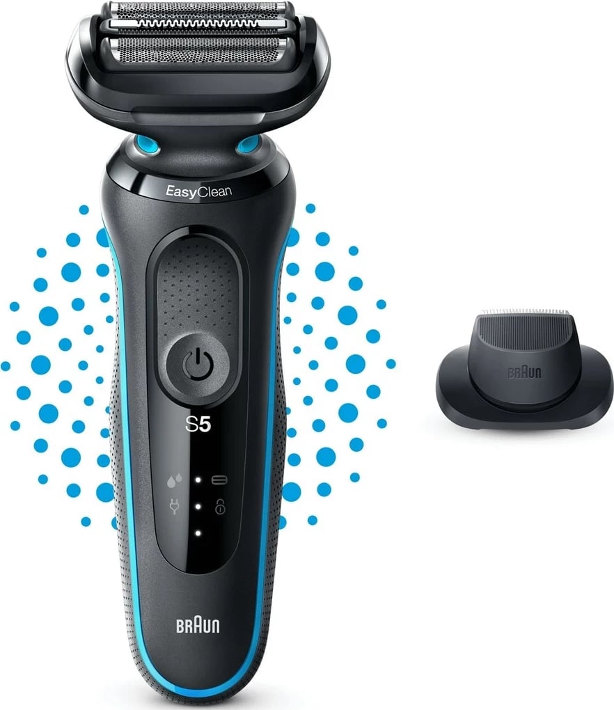 Makinë rroje Braun Series 5 51-M1200s, e zezë, blu