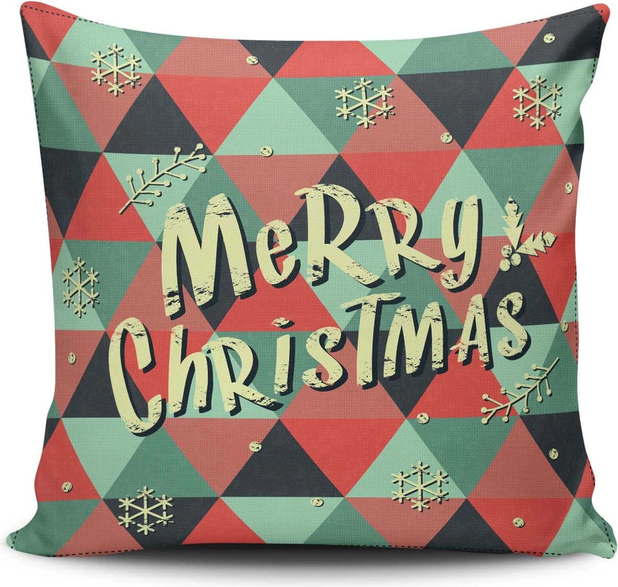 Jastëk dekorativ Aberto Design, NOELKRLNT-26, shumëngjyrësh, 43x43cm