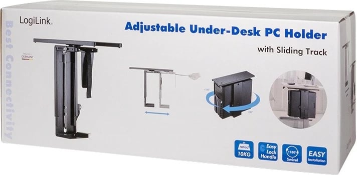 Mbajtëse tavoline e rregullueshme LogiLink EO0031 për kompjuter, e zezë