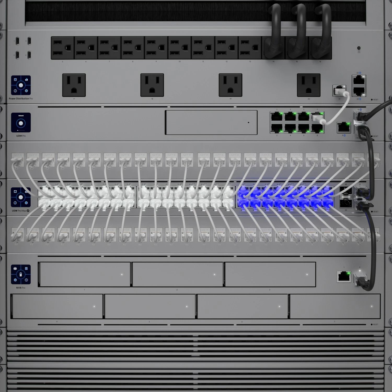 Switch Ubiquiti Pro Max 48, L3, 2.5G Ethernet (100/1000/2500), Rack mounting, 1U