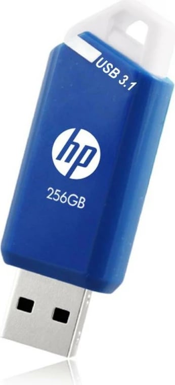 Pendrive HP HPFD755W-256, 256GB, USB 3.1, Kaltër/Bardhë