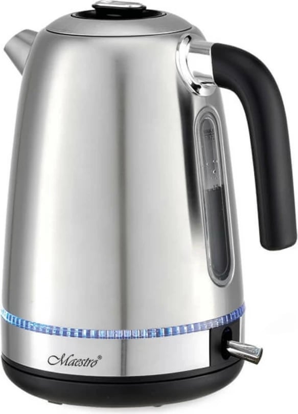 Çajnik elektrik Feel-Maestro MR-050, 1.7L, 2200W, inox, Silver