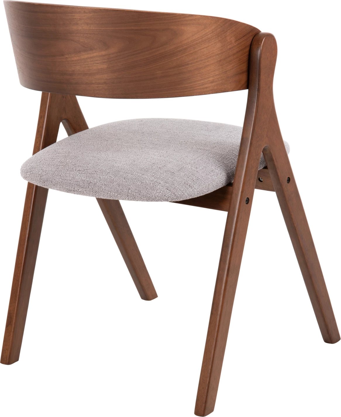 Karrige ngrënieje NEKKER FH9739.01 dru gome, ngjyrë arre, set prej 2 copë