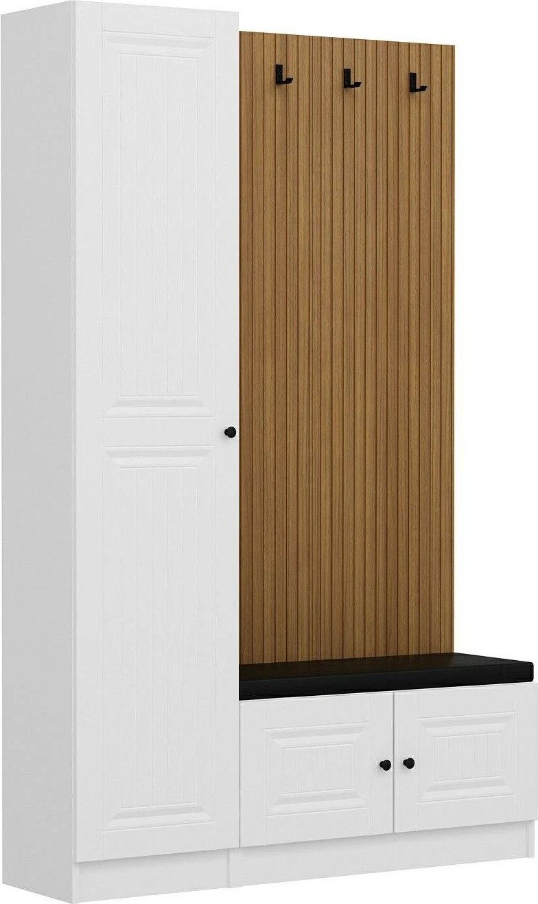 Stendë korridori Skye Decor, ngjyrë e bardhë, Noah - 8318, 135x210x35cm