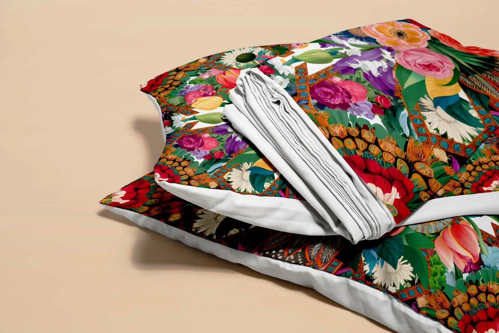 Set mbulesë për jorgan Super King, shumëngjyrëshe, L'essentiel, FLW_DVT25-15 (3 copë)