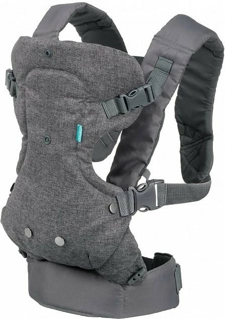 Mbajtës fëmijësh B-kids Infantino 4-në-1, 1505204N, Gri/Gjelbër