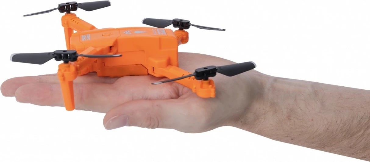 Dron Revell RC Pocket Drone, me telekomandë, kamerë 720p, portokalli/zi Dron Revell RC Pocket Drone, me telekomandë, kamerë 720p, portokalli/zi