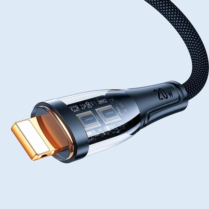 Kabllo Joyroom Star-Cloud Series A3 USB-A në Lightning, 1.2m, 2.4A, e zezë