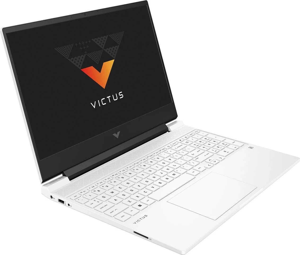 Laptop HP Victus, 15.6", AMD Ryzen 7, 16GB RAM, 512GB SSD, NVidia GeForce RTX 4050, i bardhë Laptop HP Victus, 15.6", AMD Ryzen 7, 16GB RAM, 512GB SSD, NVidia GeForce RTX 4050, i bardhë
