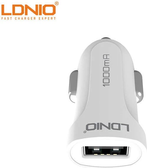 Karikues Për Veturë LDNIO DL-C17 (Bardhë)