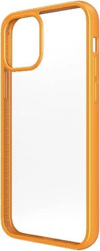 Mbështjellës PanzerGlass ClearCase për iPhone 12 / 12 Pro, transparent portokalli