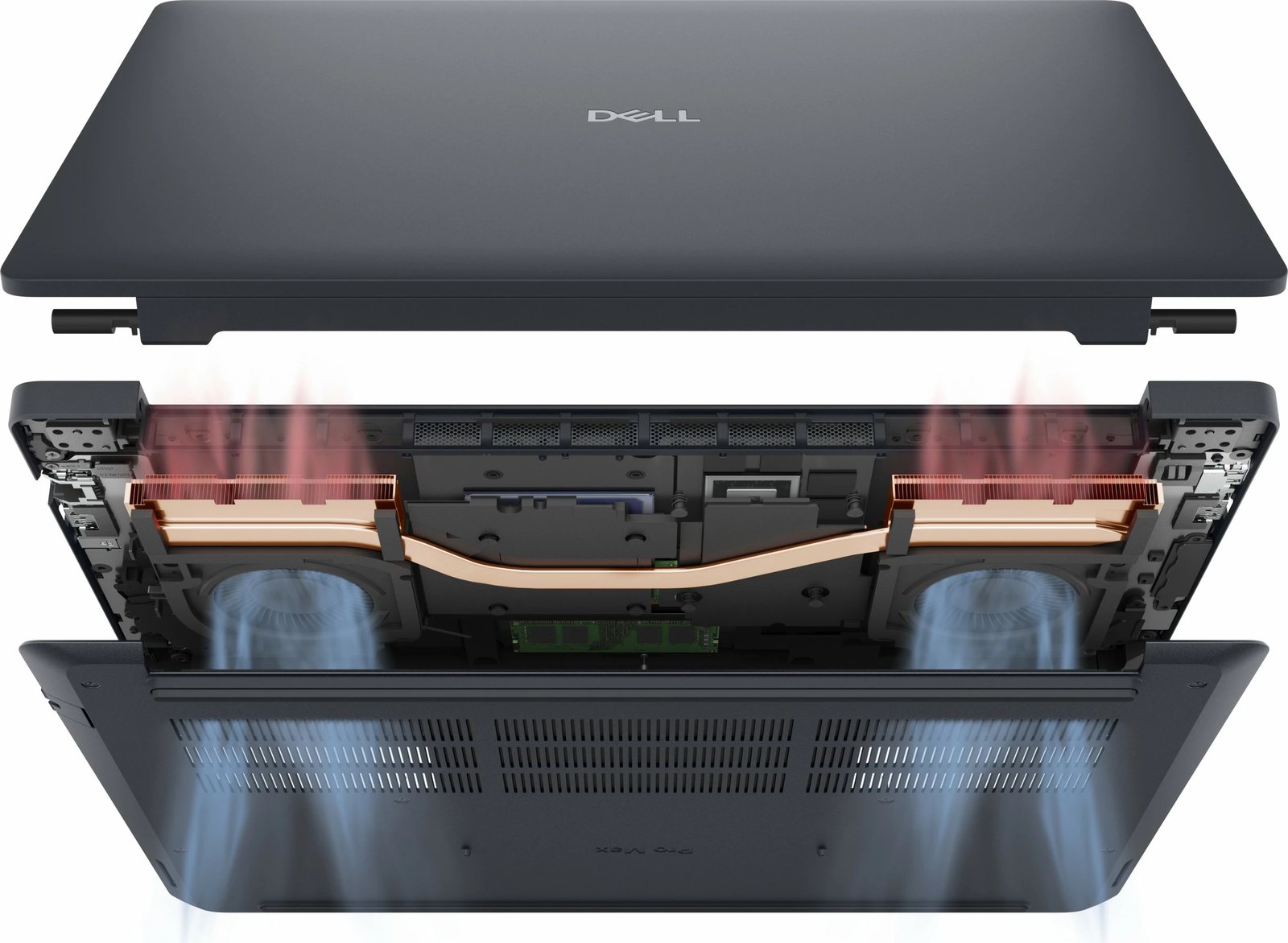 Kompjuter Dell Pro Max 16 MC16250, U7-265H, 32GB, 1TB SSD, 16 inç, Nvidia RTX 500, gri