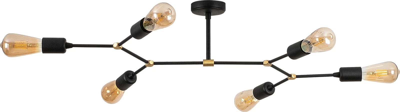 Llambë tavani Opviq, Sparrow - 1242, ngjyrë e zezë