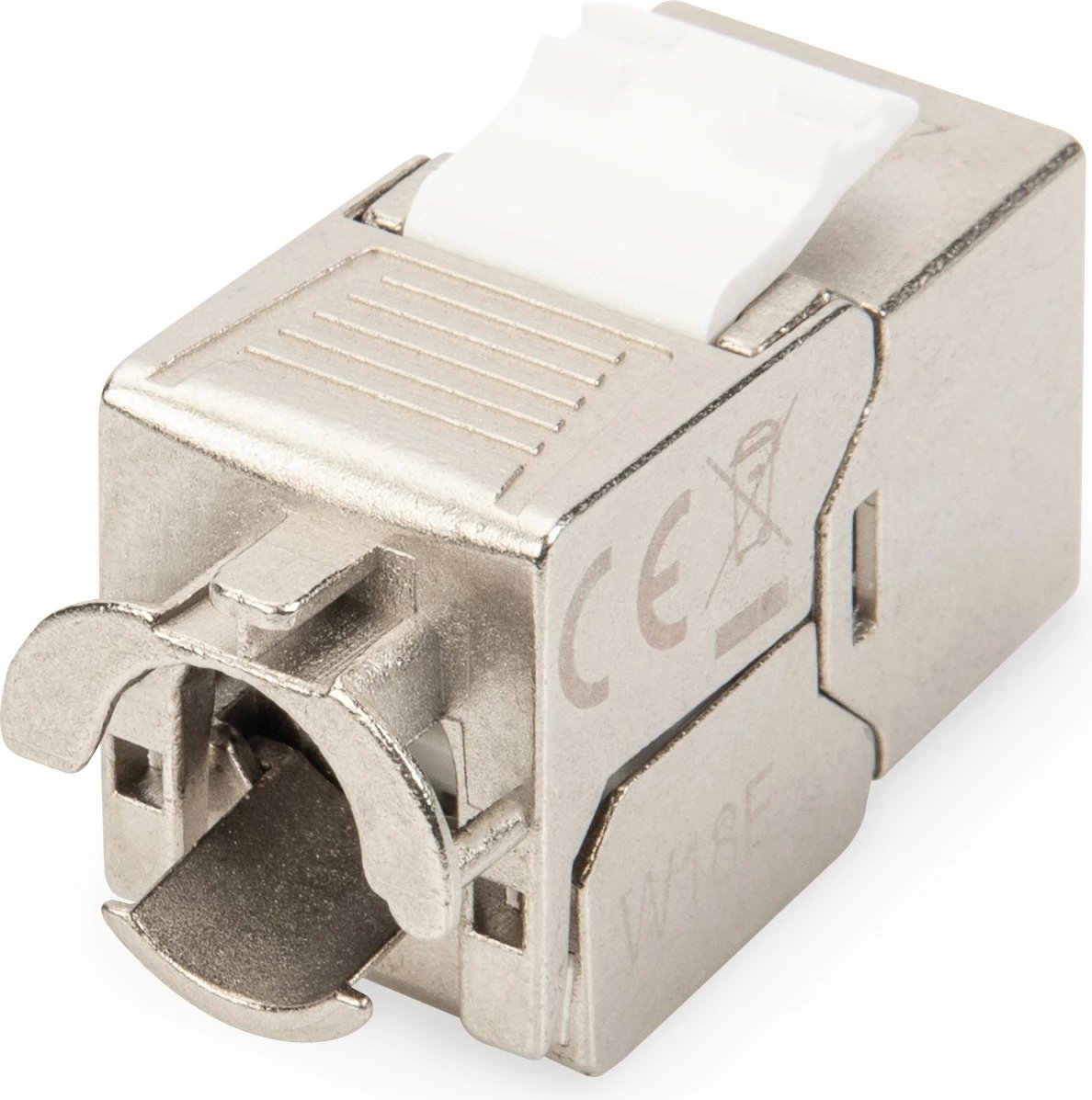 Modul keystone Digitus CAT 6A, shielded, toolfree, silver
