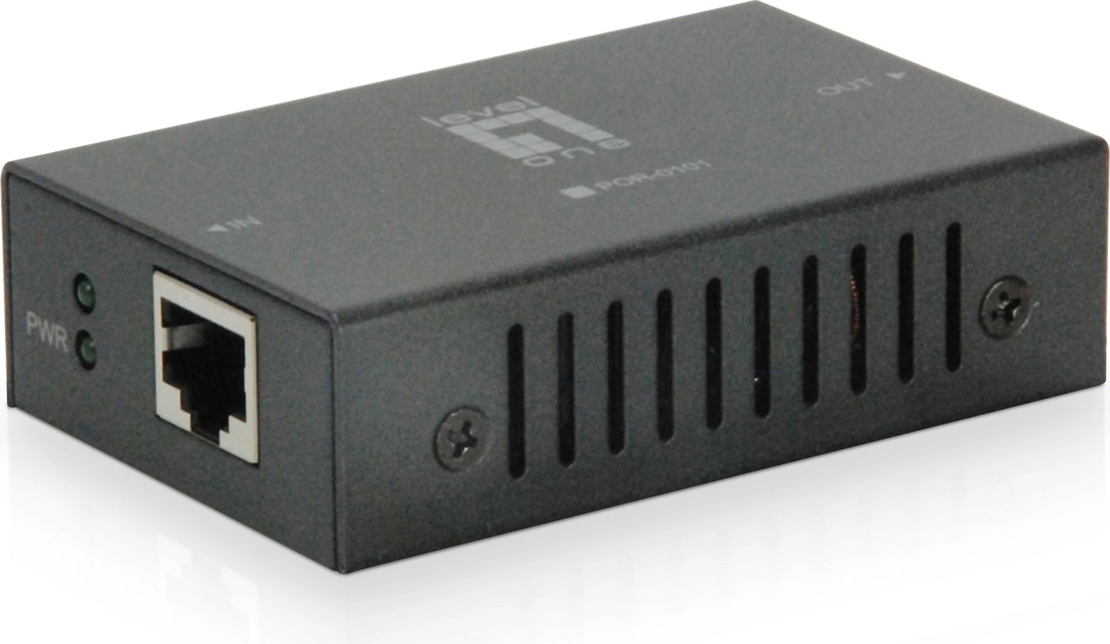 Repeater rrjeti LevelOne PoE, 100 m, 100 Mbit/s, i zi