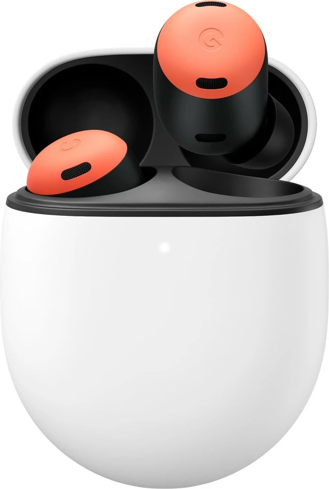 Kufje Google Pixel Buds Pro Coral wireless, ANC, Bluetooth, me kuti karikimi