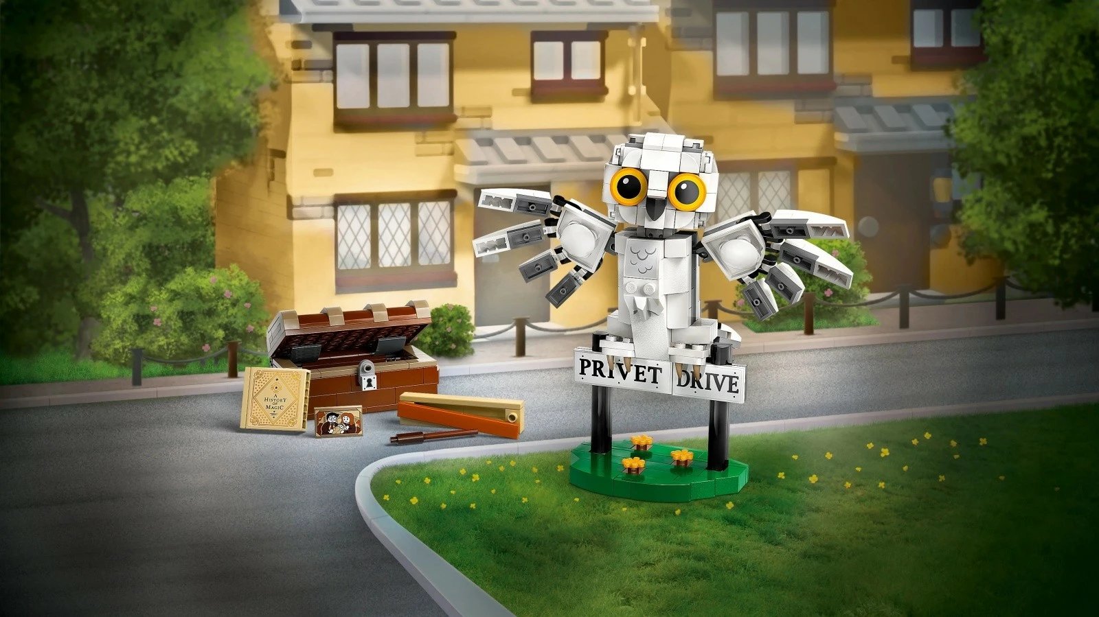 Set LEGO Harry Potter 76425 Hedwig te Privet Drive, 337 pjesë