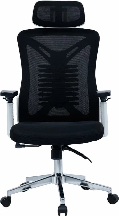 Karrige për zyre Andrew, e bardhë/e zezë