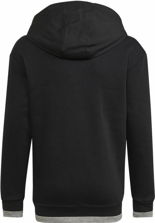 Duks me kapuç adidas për fëmijë, i zi