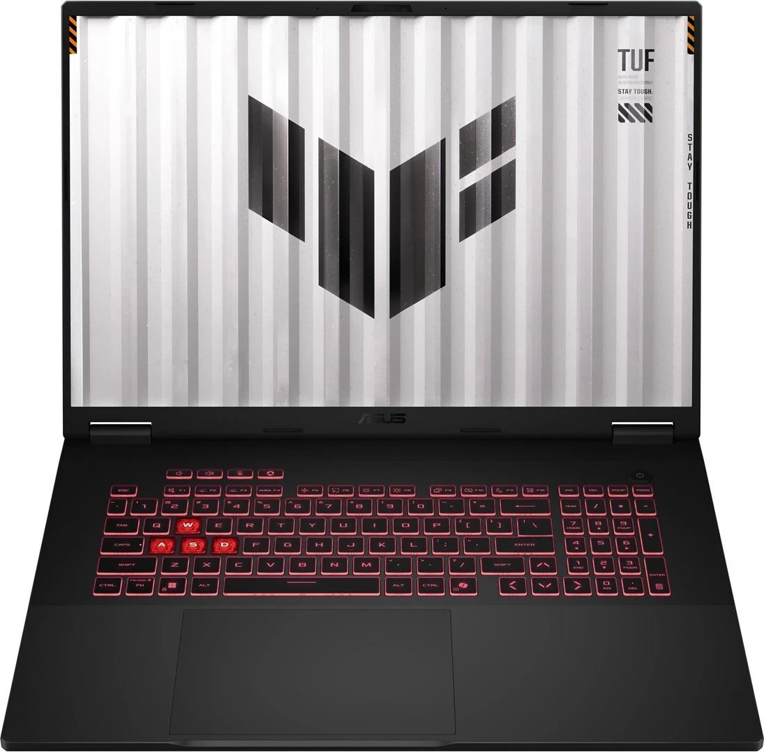 Laptop gaming ASUS TUF Gaming A18 FA808UM-S9016W, Ryzen 7, 18" 2.5K, 16GB RAM, 512GB SSD, RTX 5060, Jaeger Gray