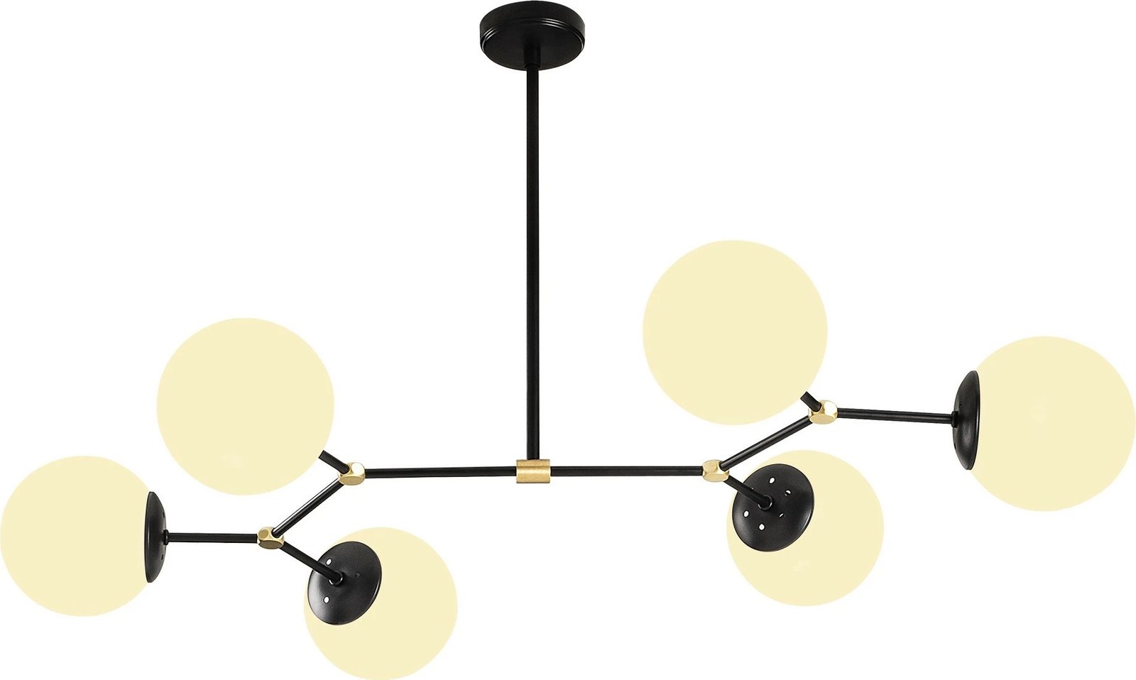 Llambadar Opviq, Damar - 6321, ngjyrë e zezë dhe e bardhë