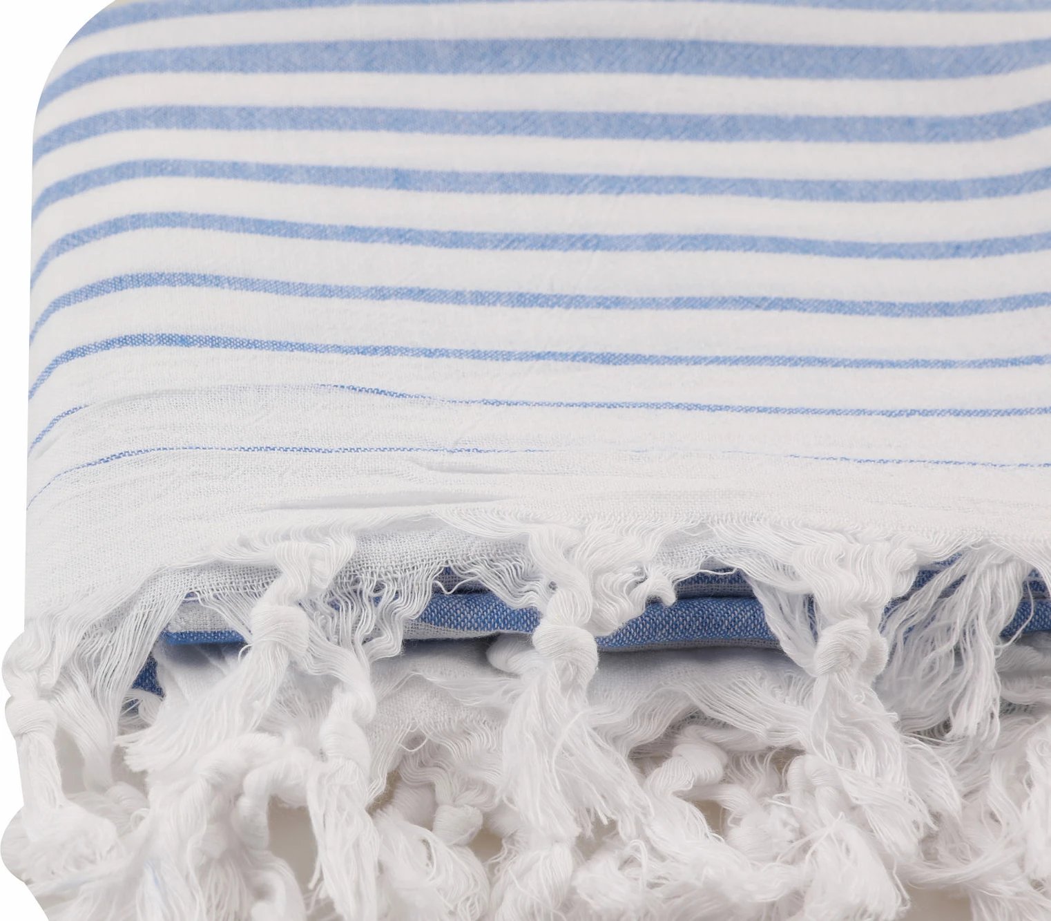 Peshqir plazhi Fouta, ngjyrë kaltër, Mijolnir, Golge, 90x180cm