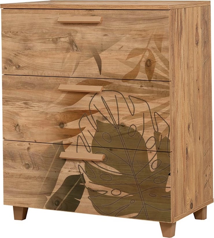 Komodë Hanah Home, Leva Gravis Forest, ngjyrë pishë Atlantiku