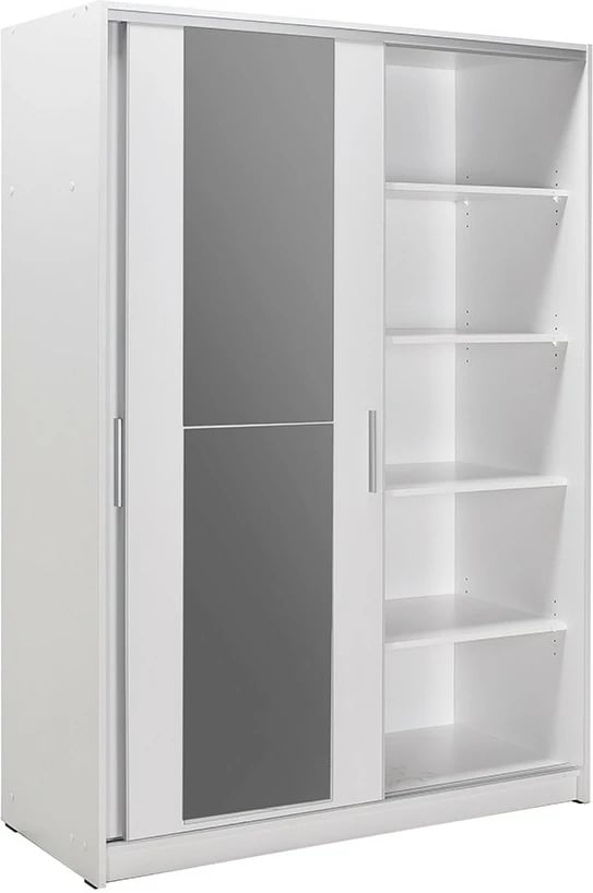 Dollap për rroba, ngjyrë e bardhë, Hanah Home, SWD-512-BB-2