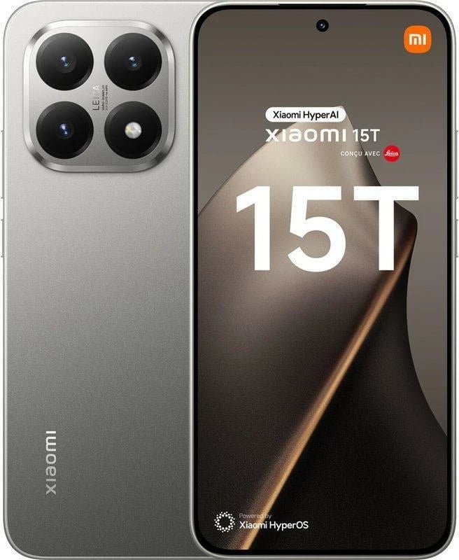 Celular Xiaomi 15T 12+512GB 5G gri