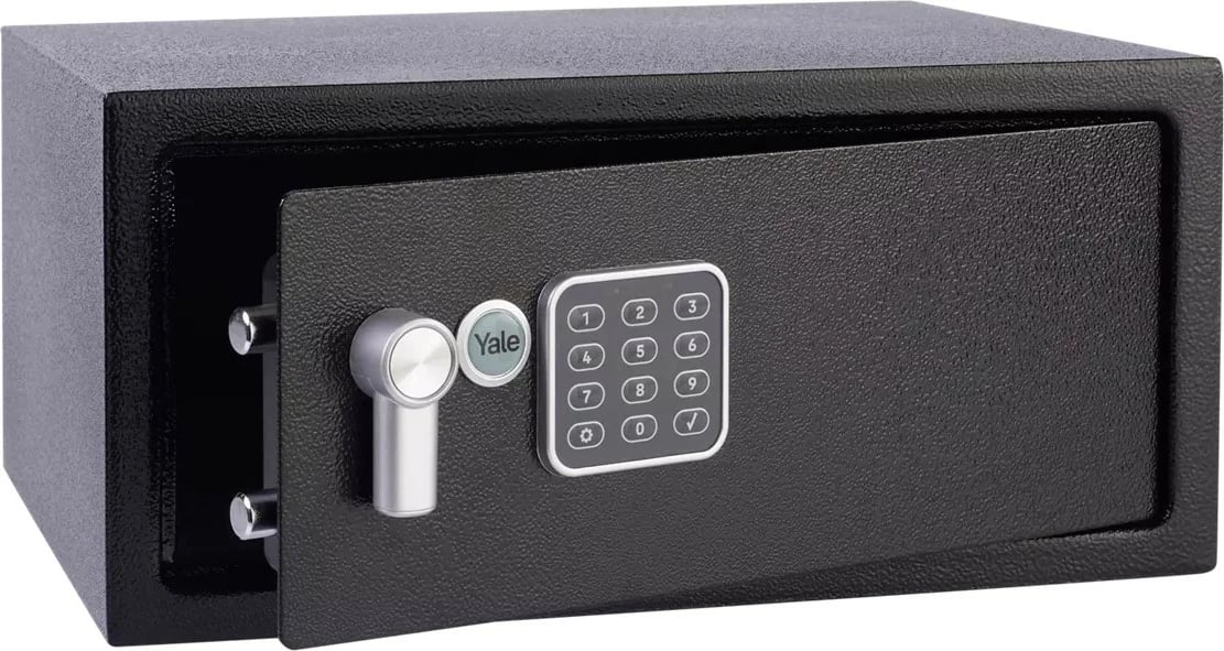 Kasafortë për laptop YALE HOME YLC/200/DB2, elektronike, me alarm, e zezë Kasafortë për laptop YALE HOME YLC/200/DB2, elektronike, me alarm, e zezë