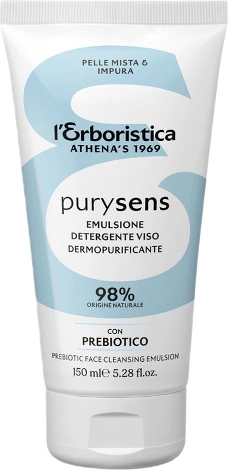 Emulsion pastrues për fytyrë L'Erboristica Purysens për femra 150ml