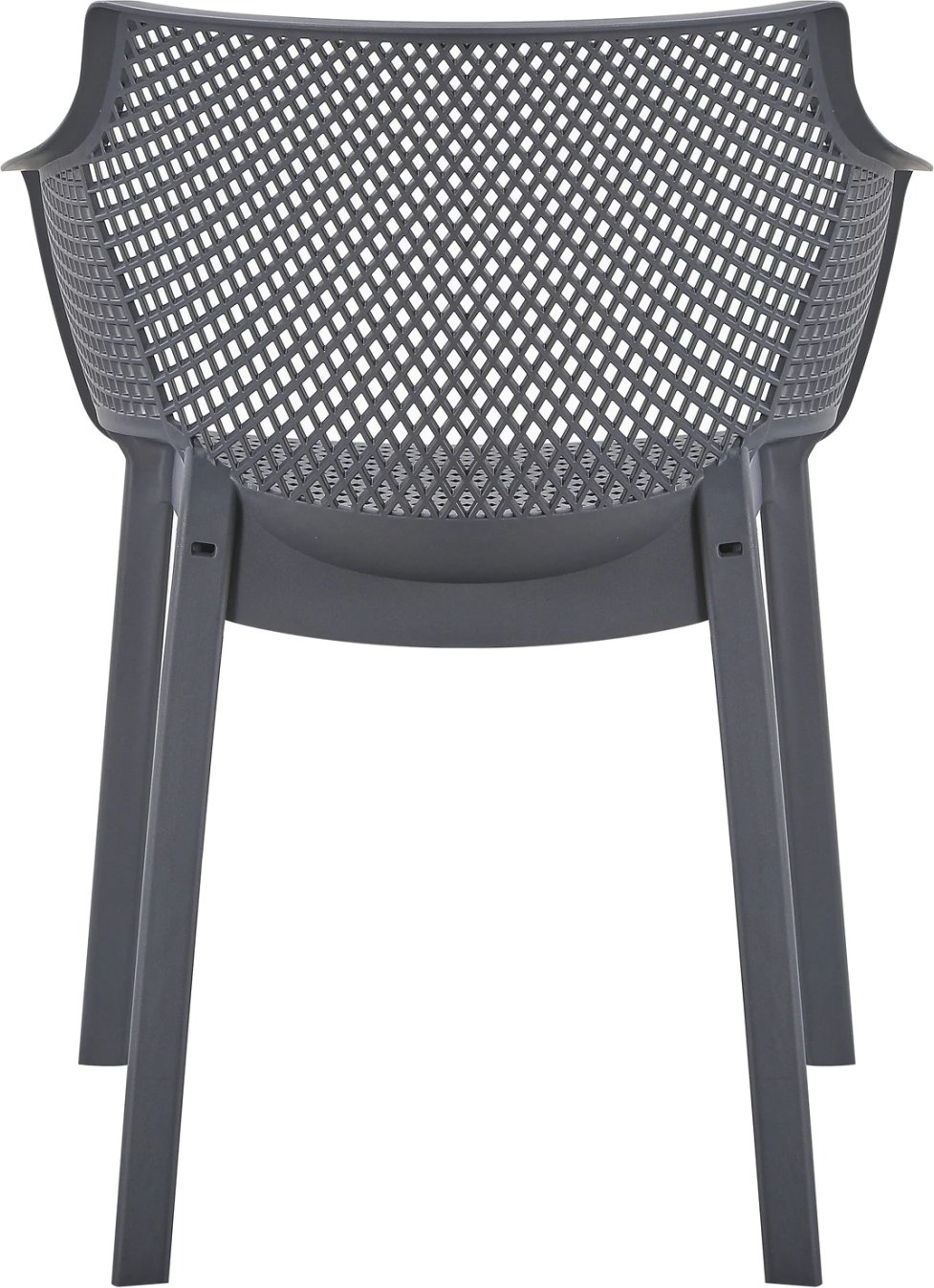 Karrige me mbështetëse për ngrënie, polipropilen, ngjyrë gri, PEGGY FH6368.10, 60x55x79cm