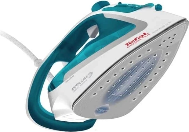 Hekurosja me avull Tefal Easygliss Plus, e bardhë-jeshile