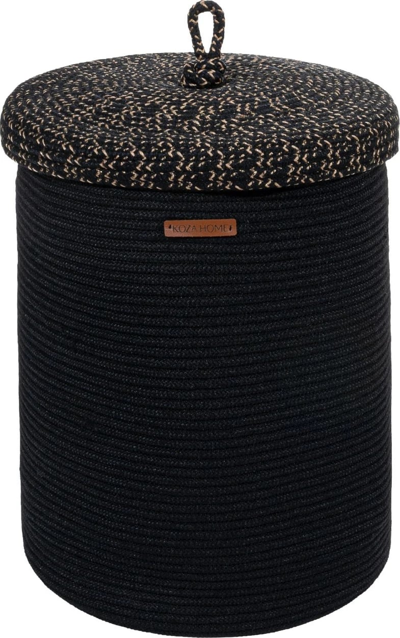 Kuti dekorative, e zezë, Evila Originals, 36x15x45 cm