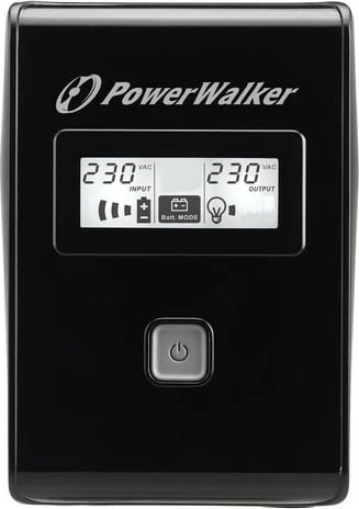 UPS PowerWalker VI 850 LCD, 850VA, Line-Interactive, 2x Schuko, USB, Ekran LCD, i zi UPS PowerWalker VI 850 LCD, 850VA, Line-Interactive, 2x Schuko, USB, Ekran LCD, i zi