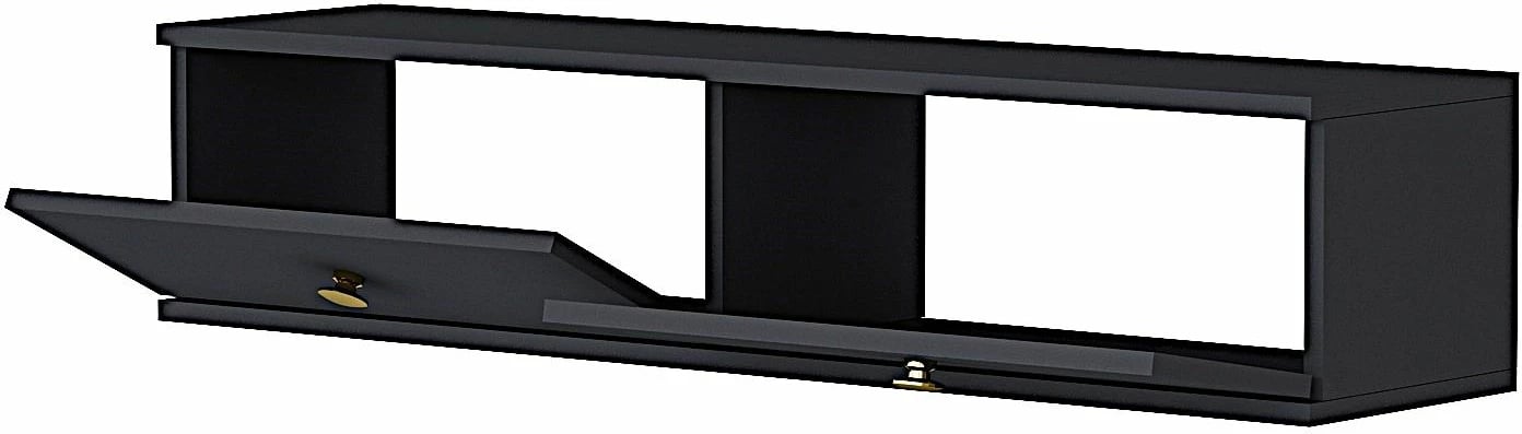 Komodë Zuzu, ngjyrë antracit, Skye Decor, 120cm