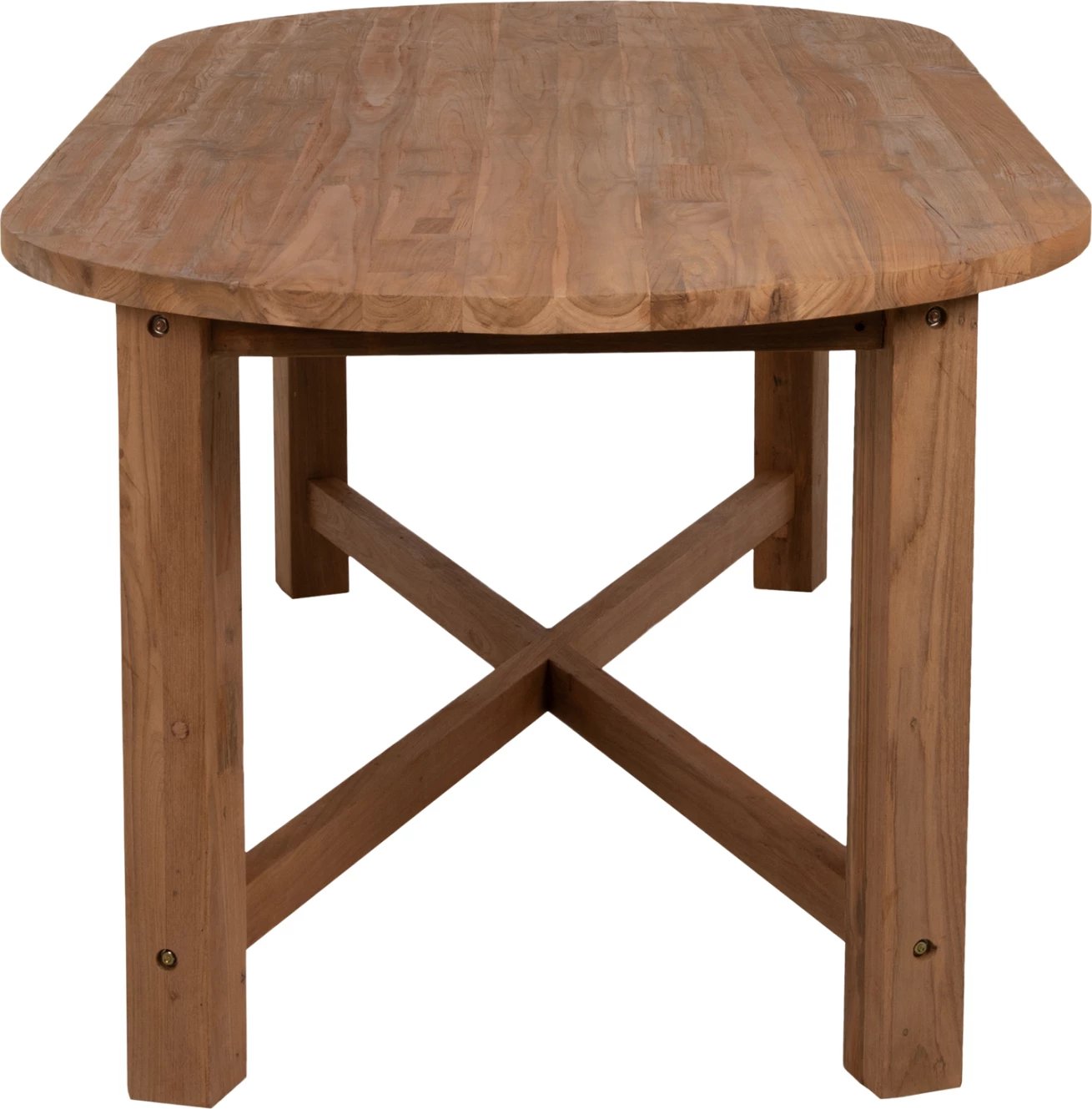 Tavolinë ngrënie KUTAI FH9640 dru TEAK i ricikluar ngjyrë natyrale 200x90x75 cm