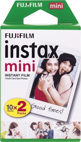 Film instant, Fujifilm, instax mini 16567828, 20 fletë, bardhë, set 2x10