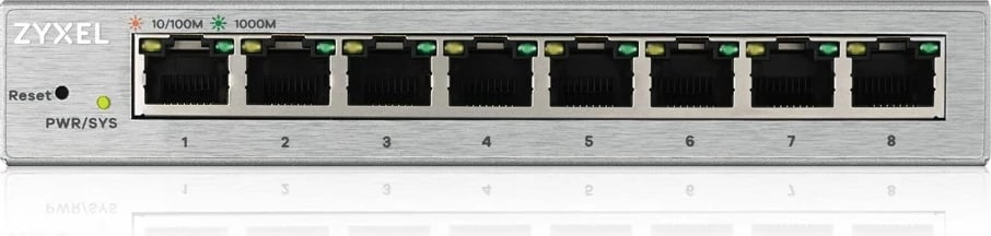 Switch i menaxhuar Zyxel GS1200-8, 8 porta Gigabit, Desktop, Argjend