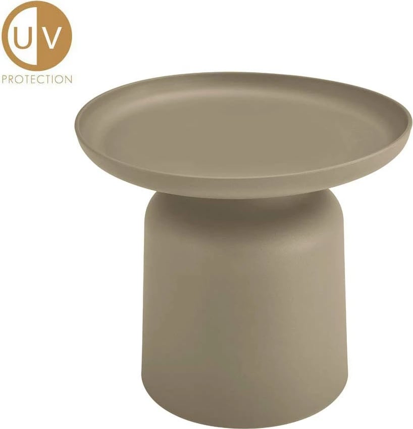 Tavolinë kafeje Ronda, ngjyrë latte, 50x50x43 cm