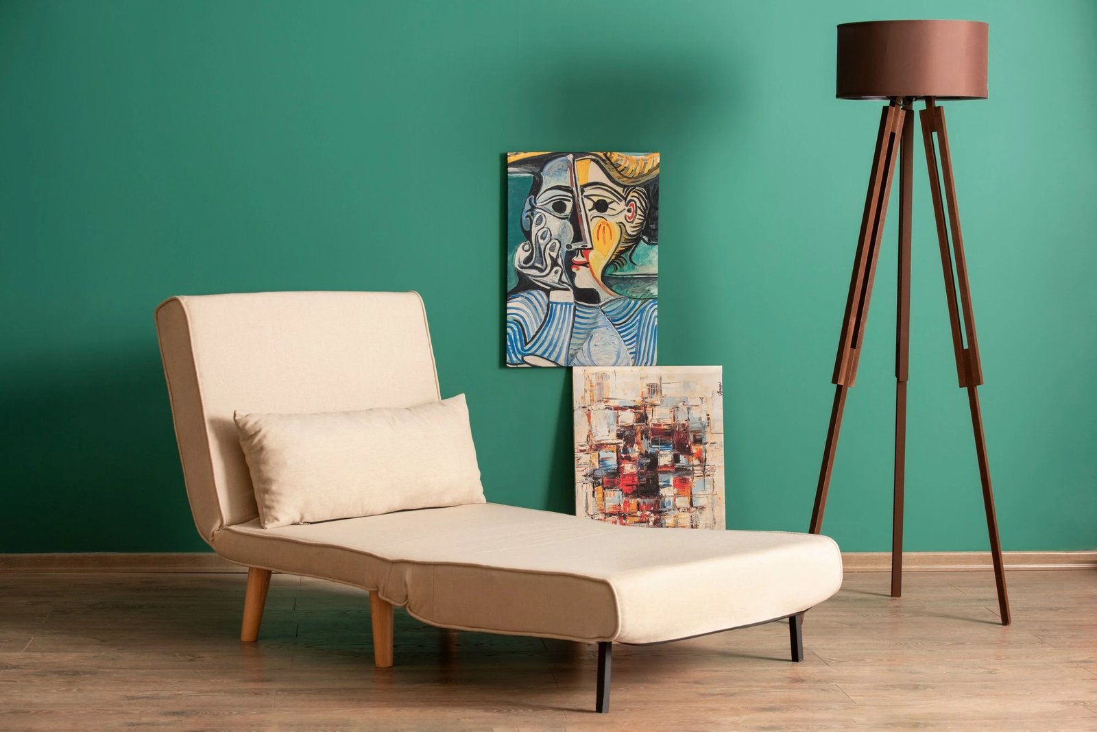 Krevat-karrige një vendës, Atelier del Sofa, Folde Single, krem